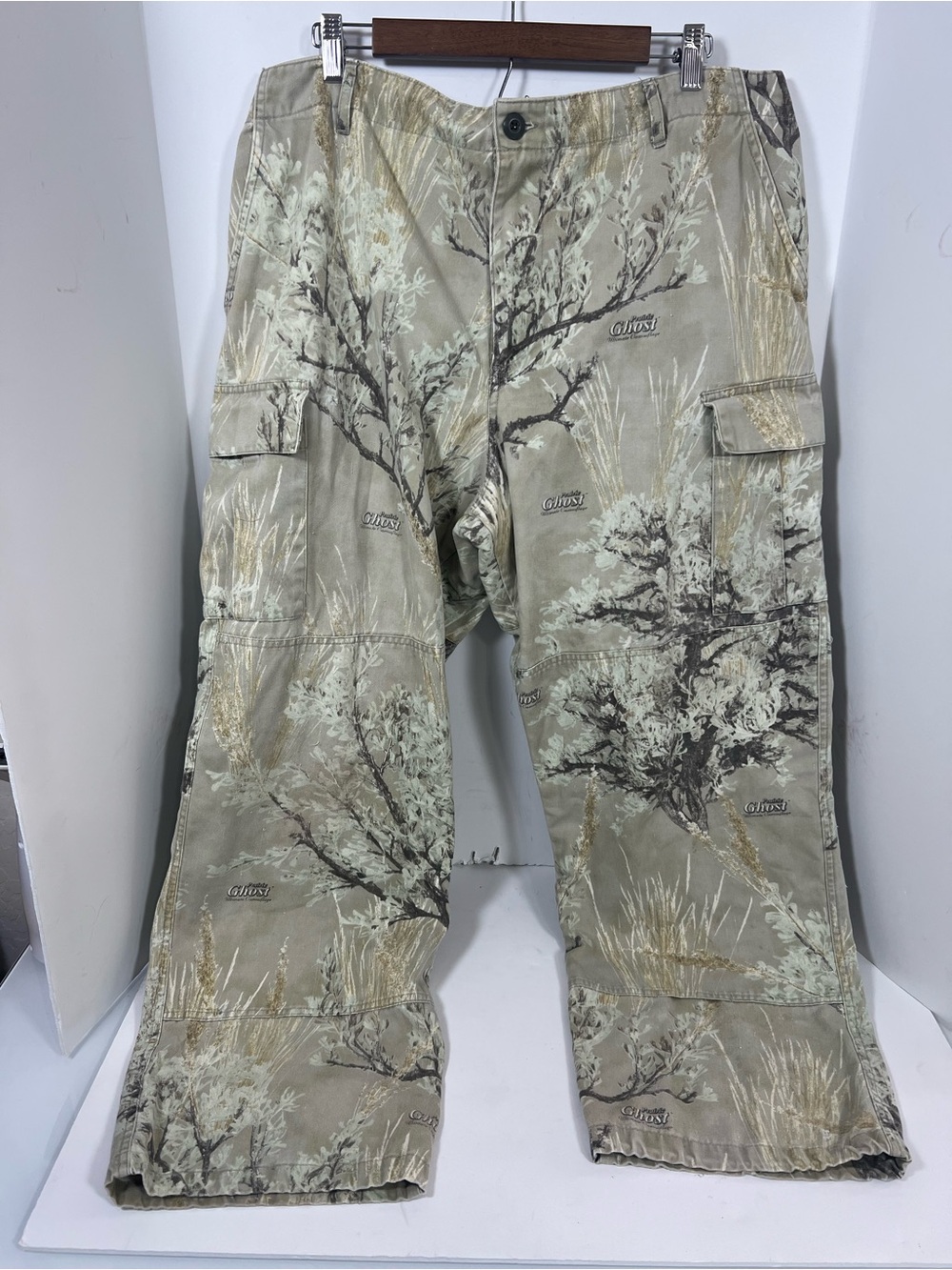 Vintage ghost camo prairie camo cargo pants